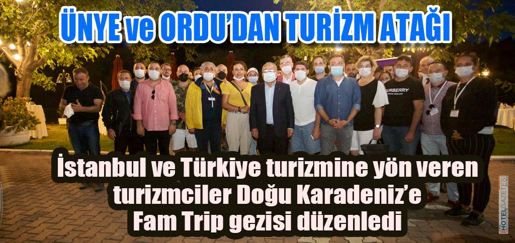 ÜNYE ve ORDU’DAN TURİZM ATAĞI
