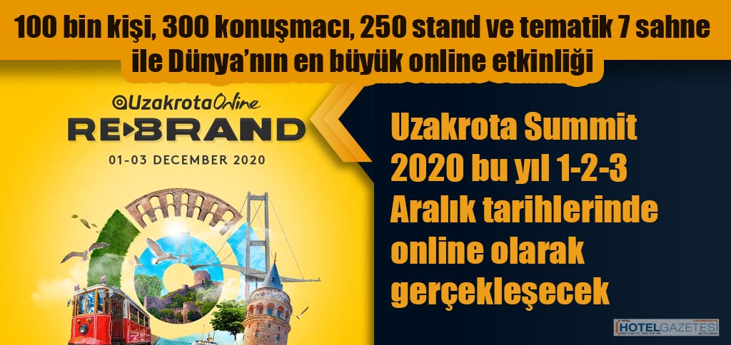 100 bin kişi, 300 konuşmacı, 250 stand ve tematik 7 sahne ile Dünya’nın en büyük online etkinliği