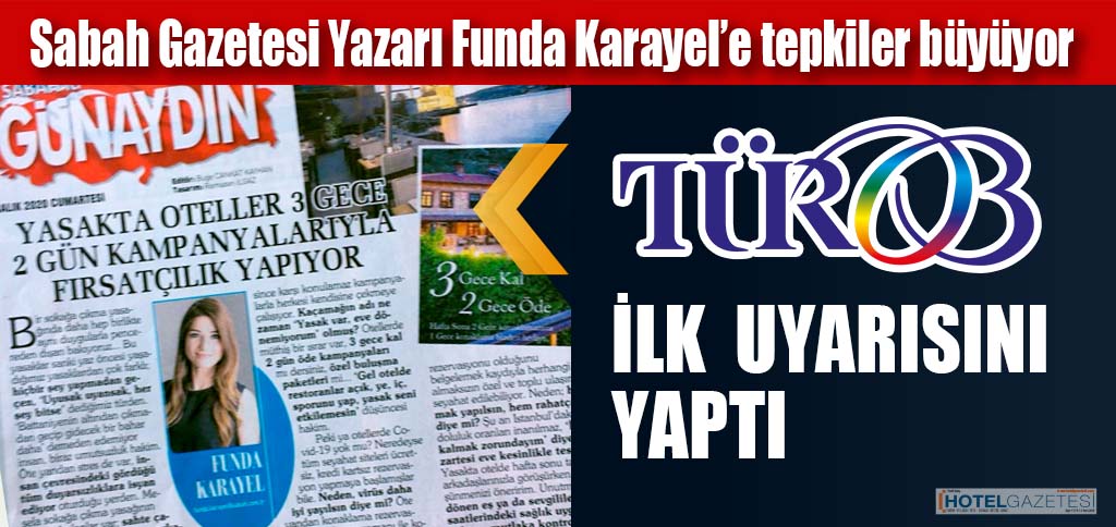 TÜROB İLK UYARISINI YAPTI