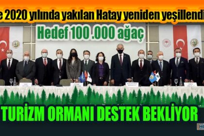 TURİZM ORMANI DESTEK BEKLİYOR