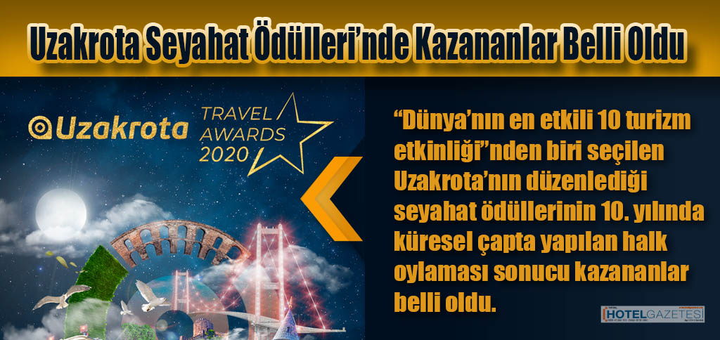 Uzakrota Seyahat Ödülleri’nde Kazananlar Belli Oldu