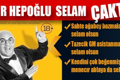 Emir Hepoğlu Selam ÇAKTI!