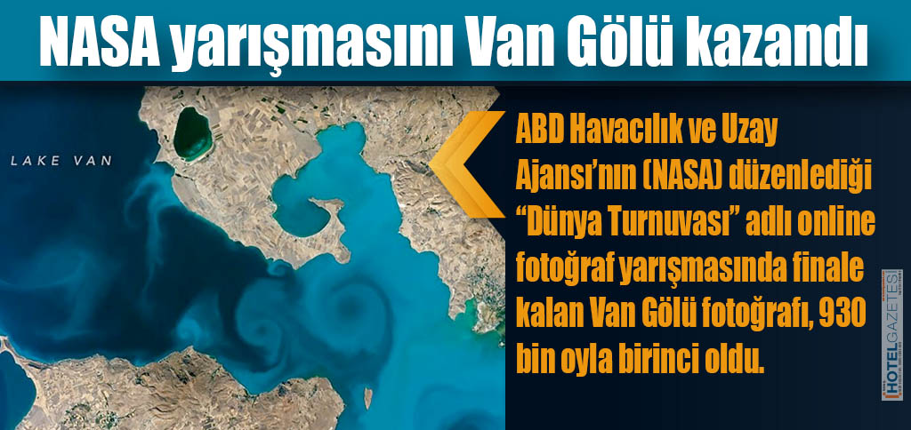 NASA yarışmasını Van Gölü kazandı