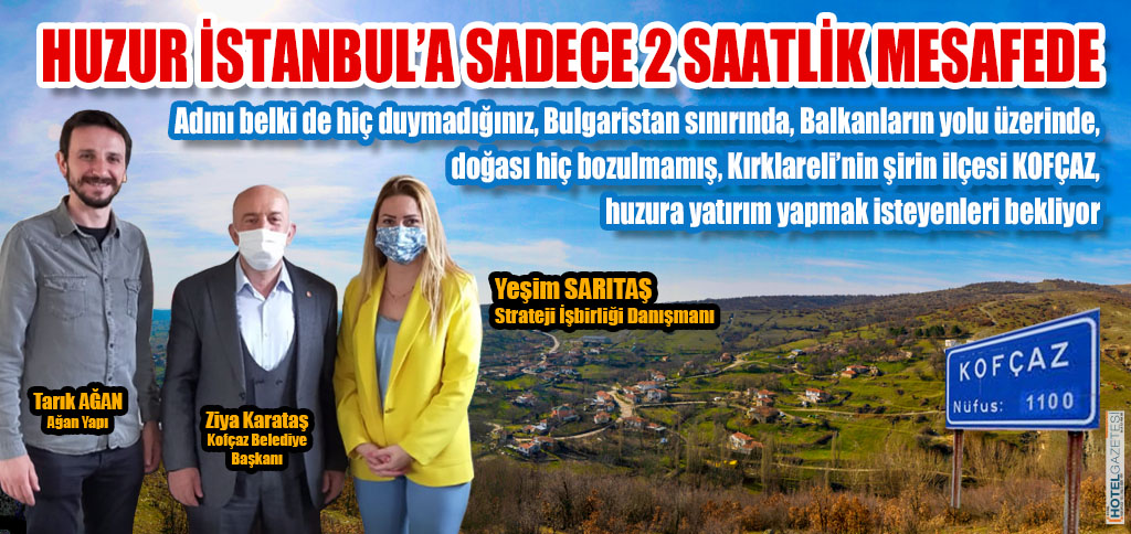 HUZUR İSTANBUL’A SADECE 2 SAATLİK MESAFEDE