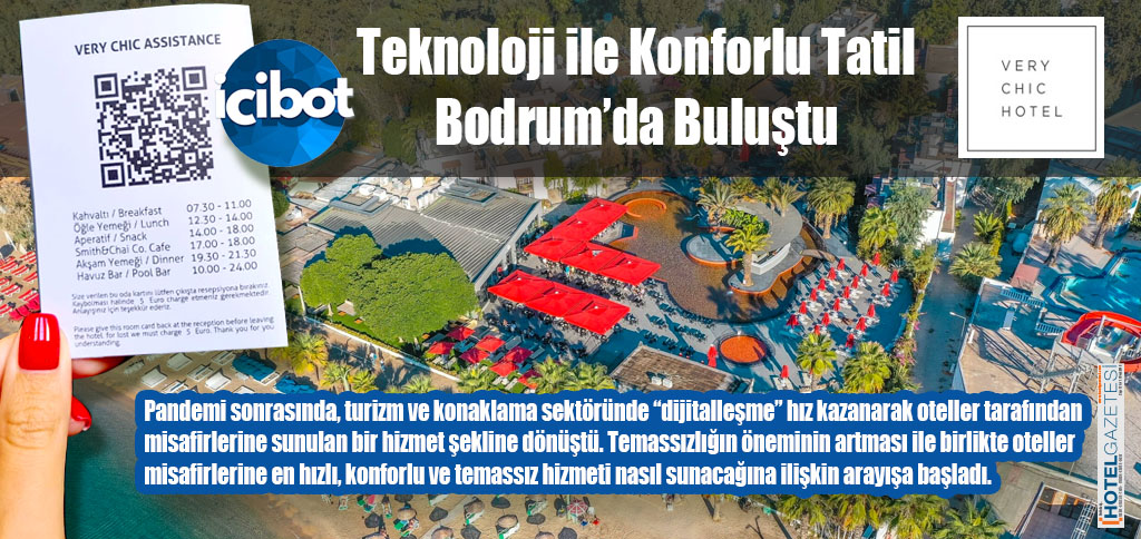 Teknoloji ile Konforlu Tatil Bodrum’da Buluştu