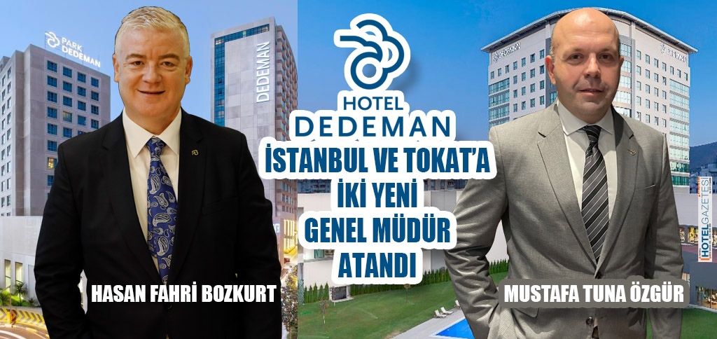 DEDEMAN İSTANBUL VE TOKAT’A İKİ YENİ GENEL MÜDÜR ATANDI