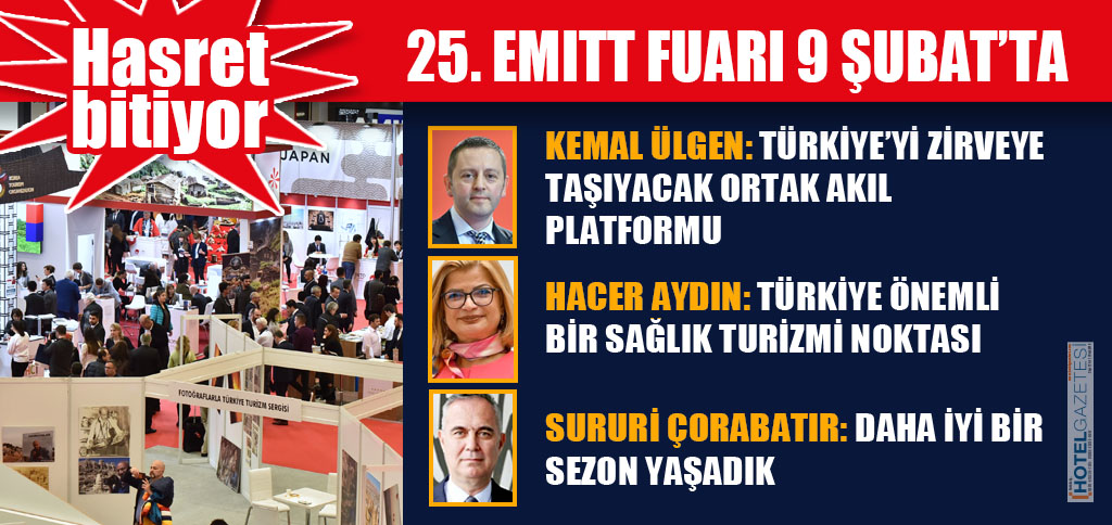 25. EMITT FUARI 9 ŞUBAT’TA
