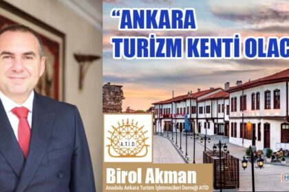 5. Uluslararası Turizm ve Seyahat Fuarı Ankara Travel Expo fuarına ev sahipliği yapan Başkent Ankara’nın turizmcilerinin oluşturduğu Anadolu Ankara Turizm İşletmecileri Derneği (ATİD) Başkanı Birol Akman, Hotel Gazetesi’ne bölge turizminin bugününü ve yarınını değerlendirdi.