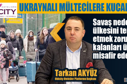 OLDCİTY OTELCİLER PLATFORMU UKRAYNALI MÜLTECİLERE KUCAK AÇT
