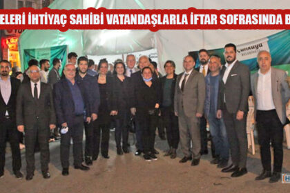 ATİD ÜYELERİ İHTİYAÇ SAHİBİ VATANDAŞLARLA İFTAR SOFRASINDA BULUŞTU