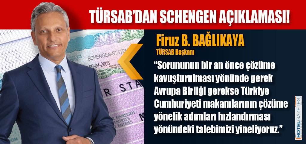 TÜRSAB’DAN SCHENGEN AÇIKLAMASI!