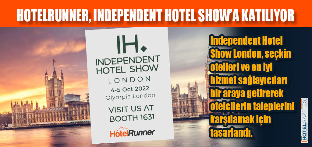 HOTELRUNNER, INDEPENDENT HOTEL SHOW’A KATILIYOR