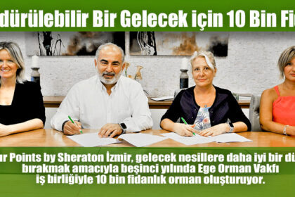 Sürdürülebilir Bir Gelecek için 10 Bin Fidan