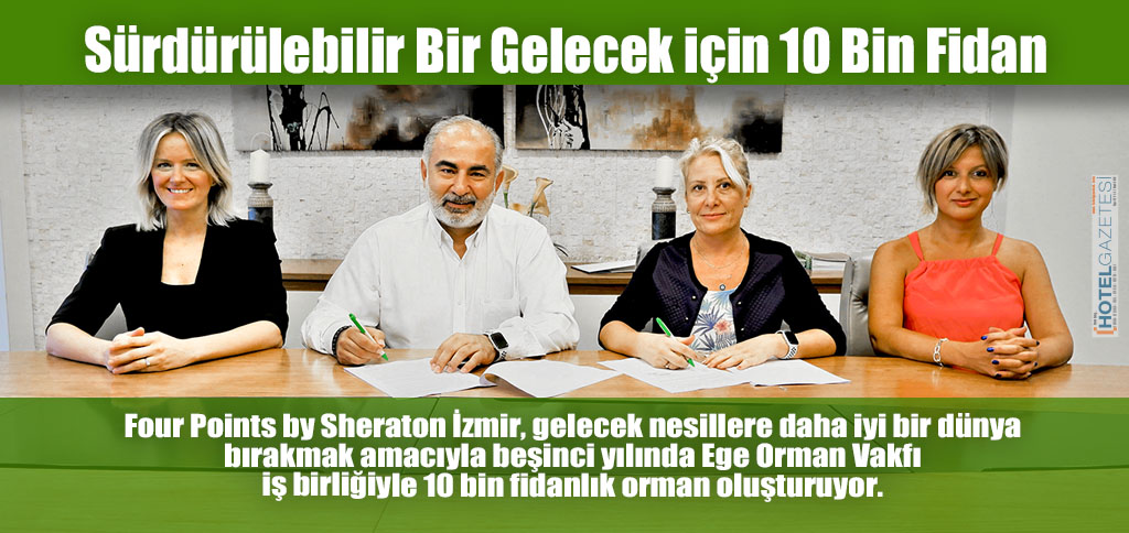 Sürdürülebilir Bir Gelecek için 10 Bin Fidan