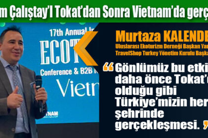 Ekoturizm Çalıştay’I Tokat’dan Sonra Vietnam’da gerçekleşti.