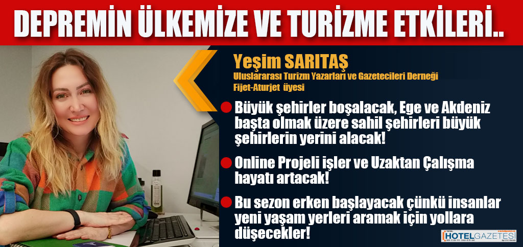 DEPREMİN ÜLKEMİZE VE TURİZME ETKİLERİ..