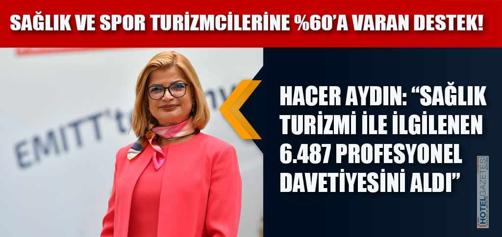 EMITT’E KATILACAK SAĞLIK VE SPOR TURİZMCİLERİNE %60’A VARAN DESTEK!