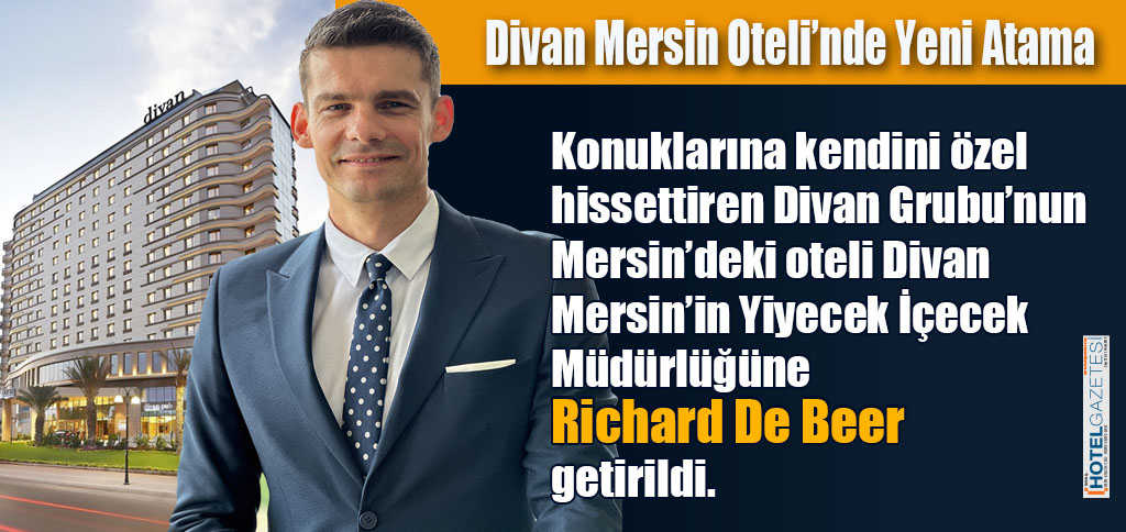 Divan Mersin Oteli’nde Yeni Atama