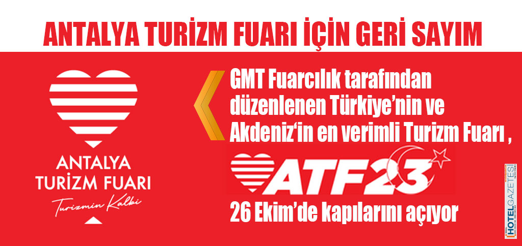 ANTALYA TURİZM FUARI İÇİN GERİ SAYIM