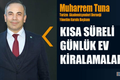 KISA SÜRELİ/GÜNLÜK EV KİRALAMALARI