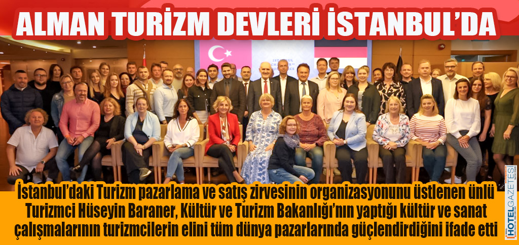 ALMAN TURİZM DEVLERİ İSTANBUL’DA