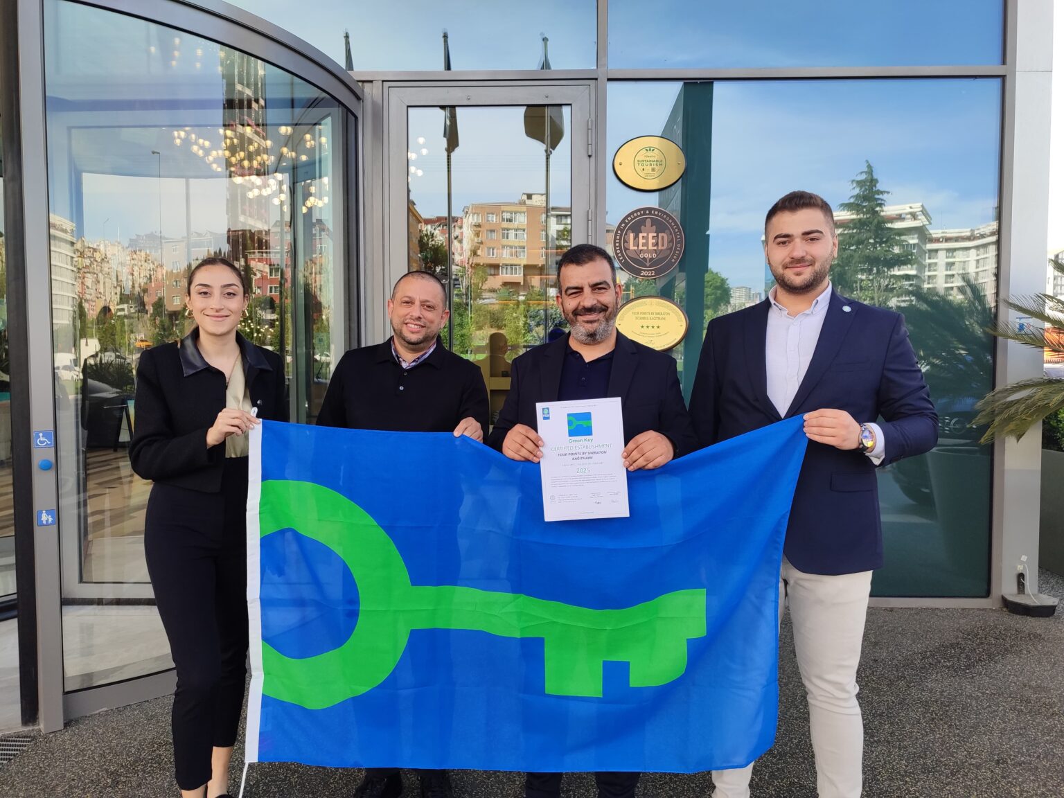 Four Points by Sheraton İstanbul Kağıthane Green Key Ödülünü Kazandı