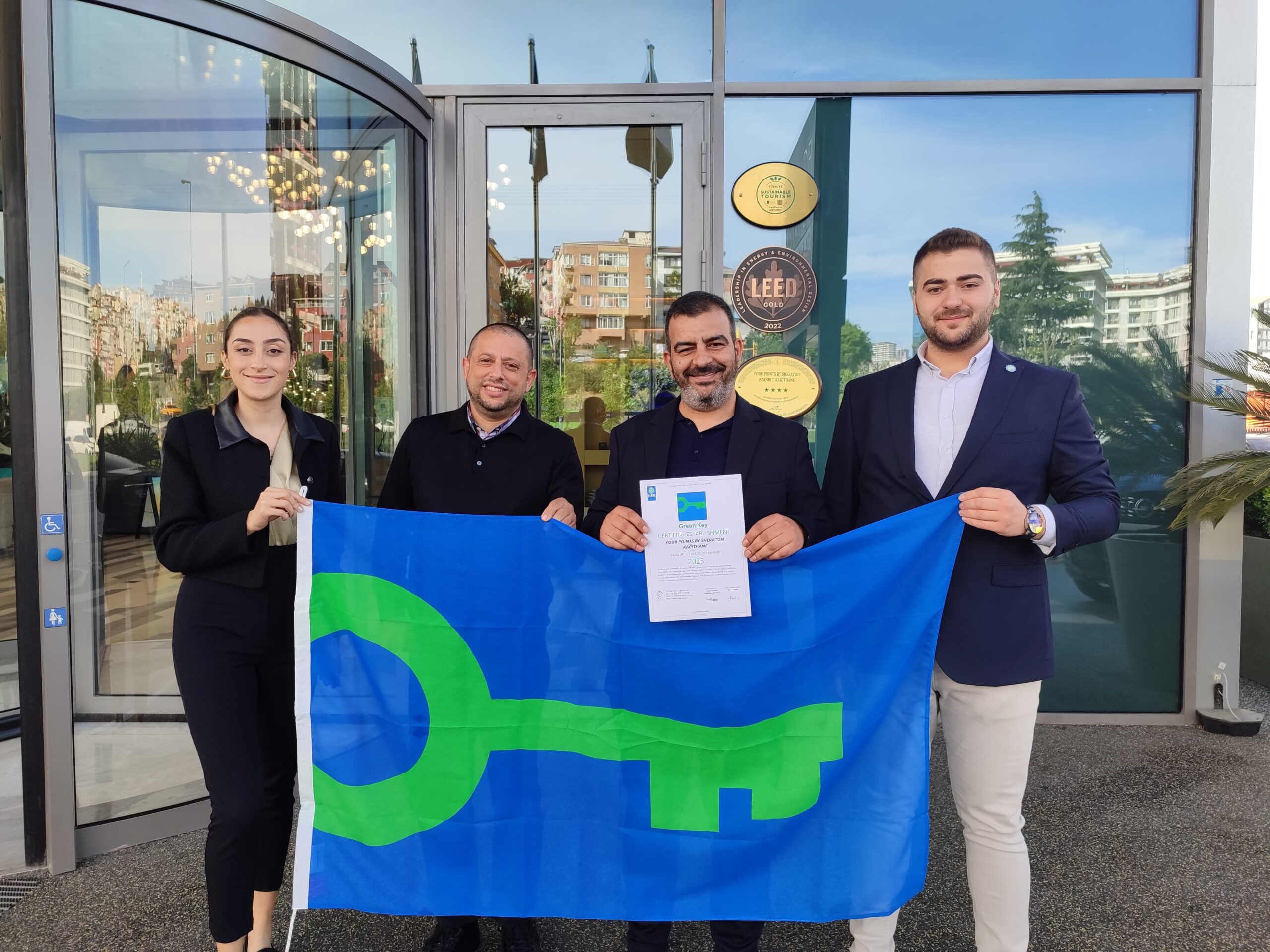 Four Points by Sheraton İstanbul Kağıthane Green Key Ödülünü Kazandı