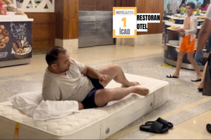 Klimasızlığa Mizahi Çözüm: Tatilciden "Restoran Otel" İcadı!