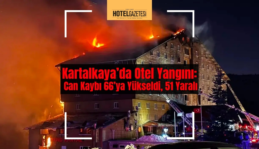 Kartalkaya’da Otel Yangını: Can Kaybı 66’ya Yükseldi, 51 Yaralı