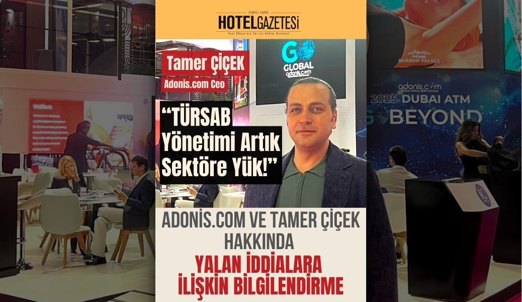Adonis.com ve Tamer Çiçek Hakkında Yalan İddialara İlişkin Bilgilendirme
