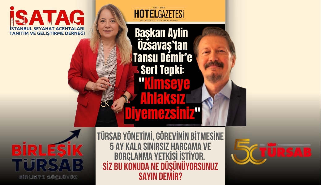Başkan Aylin Özsavaş’tan Tansu Demir’e Sert Tepki: "Kimseye Ahlaksız Diyemezsiniz"