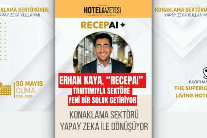 Erhan Kaya, “RecepAI” Tanıtımıyla Sektöre Yeni Bir Soluk Getiriyor