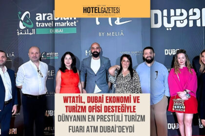 WTatil, Dubai Ekonomi ve Turizm Ofisi Desteğiyle Dünyanın En Prestijli Turizm Fuarı ATM Dubai’deydi