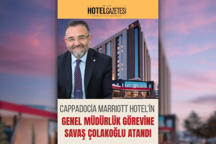 Cappadocia Marrıott Hotel’in Genel Müdürlük Görevine Savaş Çolakoğlu Atandı