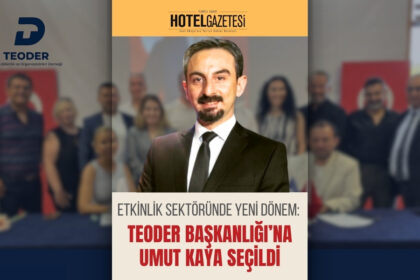 Etkinlik Sektöründe Yeni Dönem: TEODER Başkanlığı’na Umut Kaya Seçildi