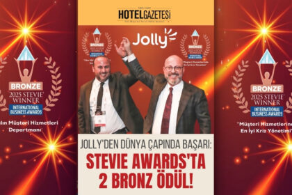 Jolly'den Dünya Çapında Başarı: Stevie Awards'ta 2 Bronz Ödül!