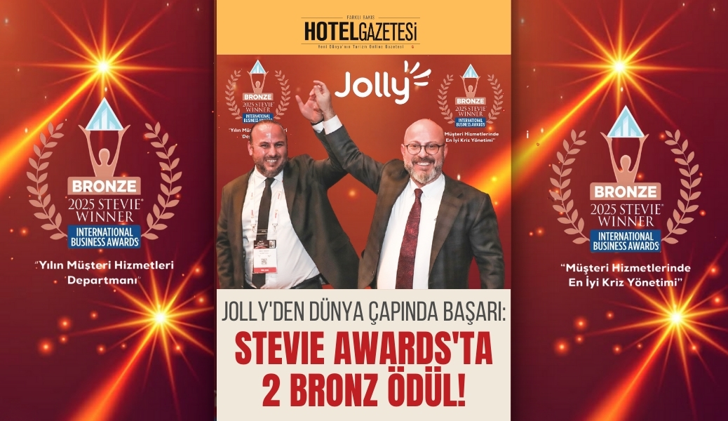 Jolly'den Dünya Çapında Başarı: Stevie Awards'ta 2 Bronz Ödül!