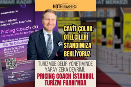 Turizmde Gelir Yönetiminde Yapay Zeka Devrimi: Prıcıng Coach İstanbul Turizm Fuarı’nda