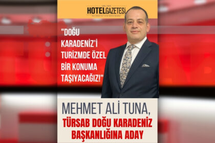 Mehmet Ali Tuna, TÜRSAB Doğu Karadeniz Başkanlığına Aday