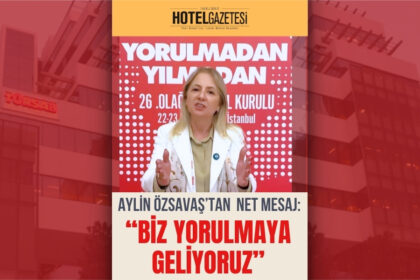 Aylin Özsavaş’tan Oylama Öncesi Net Mesaj: “Biz Yorulmaya Geliyoruz”